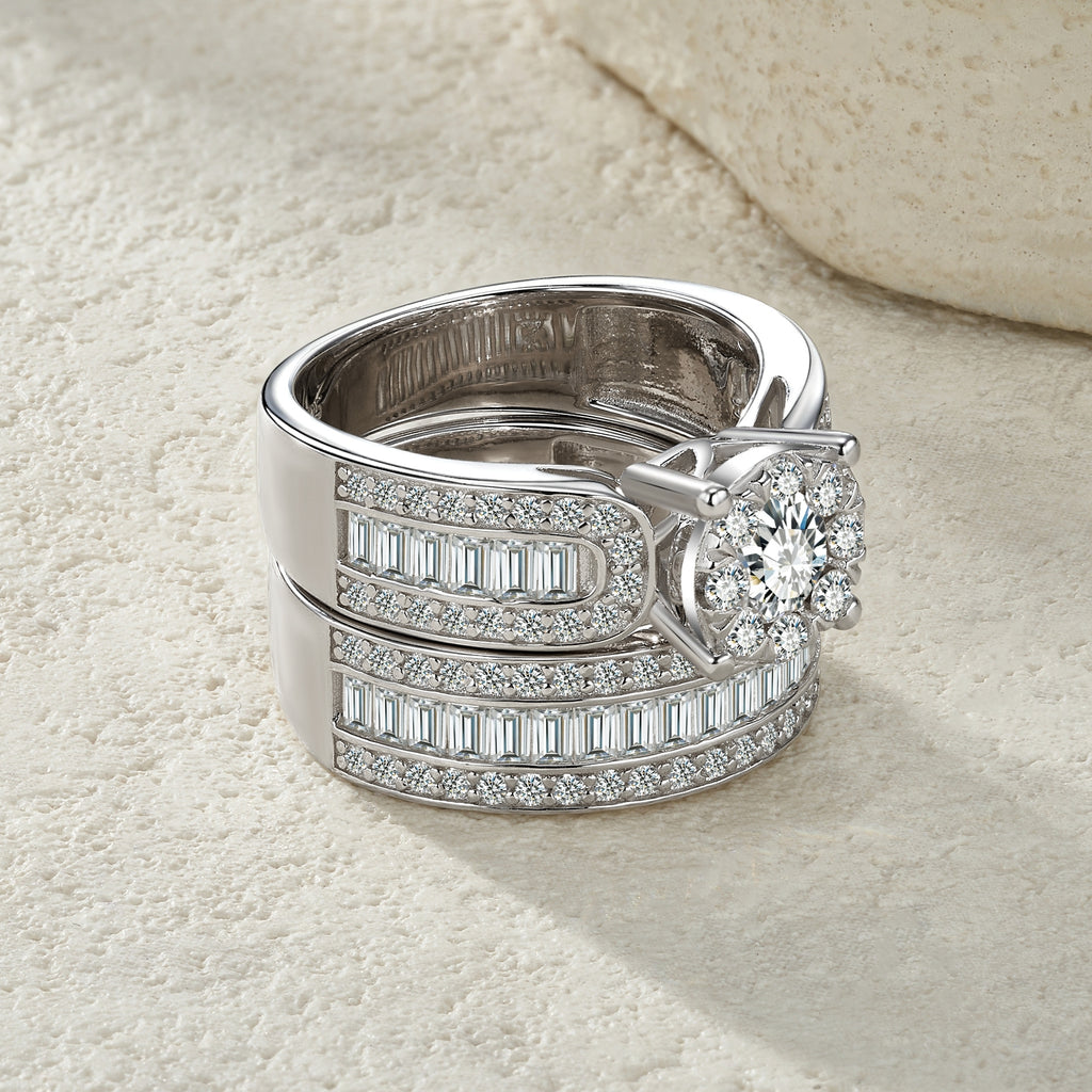 Elegant silver ring with a 0.5 carat pink morganite gemstone, S925 silver with platinum electroplating, stylish jewelry for women.