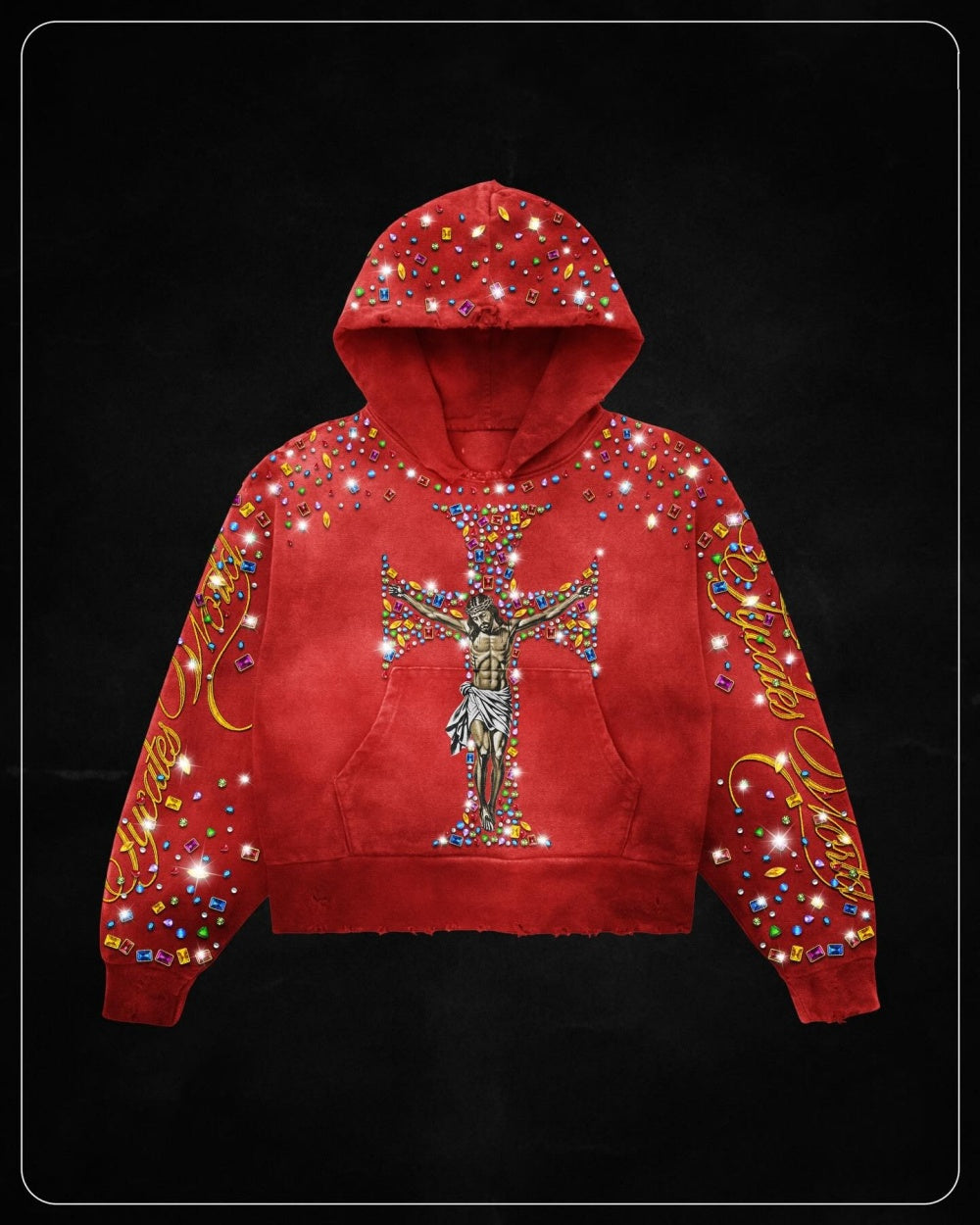 Golden Heir men's printed sweatshirt hoodie, casual pullover sportswear with colorful graphic design and comfortable fit.