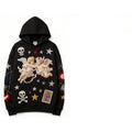 Golden Heir fashion casual printed polyester hoodie featuring a stylish design and comfortable fit.